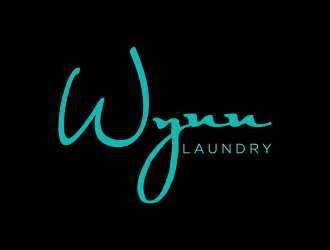 Wynn Laundry logo design by christabel