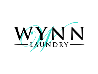 Wynn Laundry logo design by johana