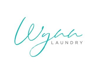 Wynn Laundry logo design by RIANW