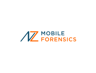 NZ Mobile Forensics logo design by bricton