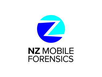 NZ Mobile Forensics logo design by Shina