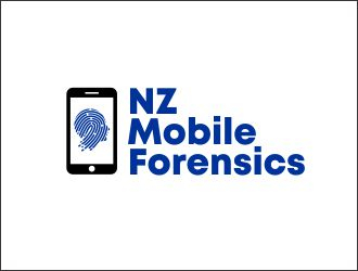 NZ Mobile Forensics logo design by GURUARTS
