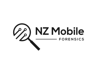 NZ Mobile Forensics logo design by dhika