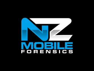 NZ Mobile Forensics logo design by josephira