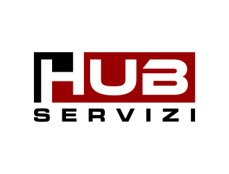 HUB Servizi logo design by p0peye