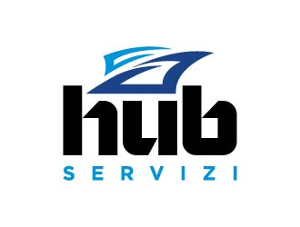 HUB Servizi logo design by maserik