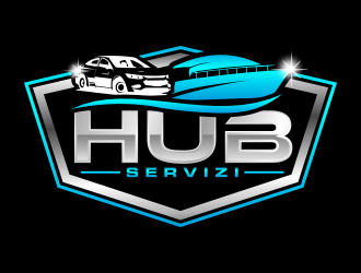 HUB Servizi logo design by hidro