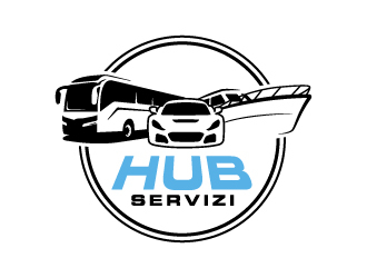 HUB Servizi logo design by cybil