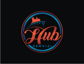 HUB Servizi logo design by bricton