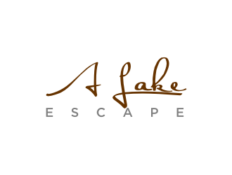 A Lake Escape logo design by bricton