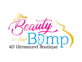 Beauty and Her Bump logo design by jaize