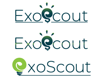ExoScout logo design by Gelotine