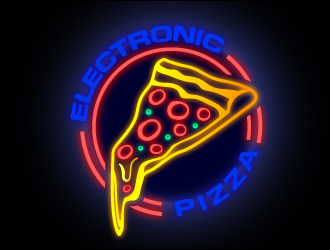 Electronic Pizza logo design by ruki