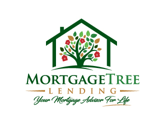 MortgageTree Lending  logo design by akilis13