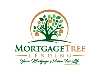 MortgageTree Lending  logo design by akilis13