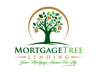MortgageTree Lending  logo design by akilis13