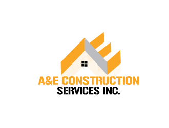 A&E Construction Services Inc. logo design by webmall