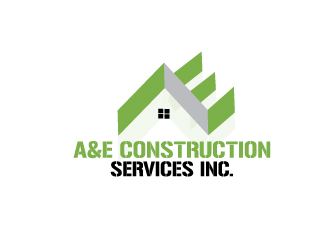 A&E Construction Services Inc. logo design by webmall