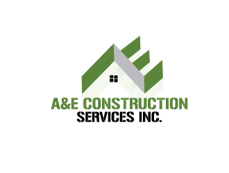 A&E Construction Services Inc. logo design by webmall