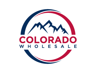 Colorado Wholesale Supply logo design by denfransko