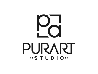 pur•art studio (purart studio) logo design by MRANTASI