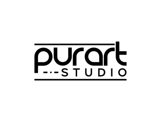 pur•art studio (purart studio) logo design by Gwerth