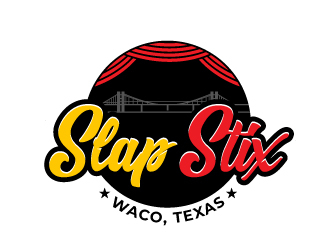 SlapStix logo design by dasigns