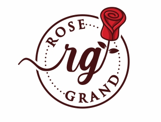 Rose Grand logo design by Mardhi