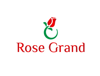 Rose Grand logo design by Marianne