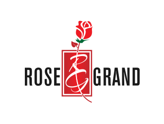 Rose Grand logo design by Inlogoz