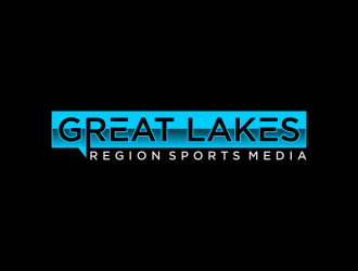 Great Lakes Region Sports Media logo design by andayani*
