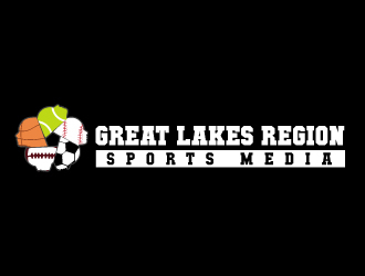 Great Lakes Region Sports Media logo design by AamirKhan