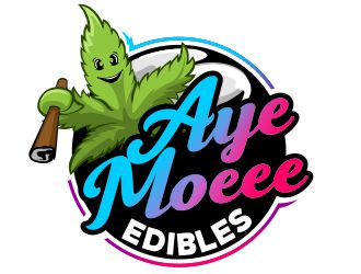 Aye Moeee Edibles logo design by veron