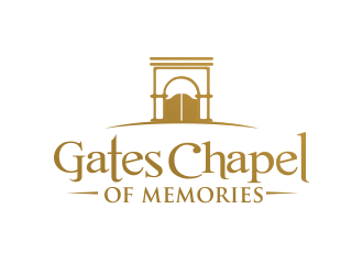 Gates Chapel of Memories  logo design by YONK