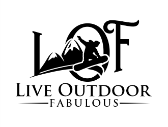 Live Outdoor Fabulous logo design by Gwerth