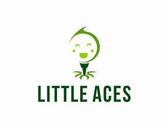 Little Aces logo design by DuckOn