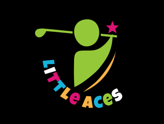 Little Aces logo design by Gwerth
