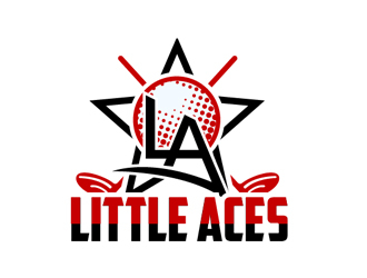 Little Aces logo design by Roma