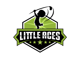 Little Aces logo design by serprimero