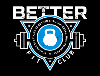BETTER Fit Club (Building Everyone Together Through Exercising Regularly) logo design by ingepro