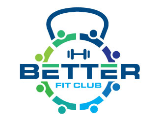 BETTER Fit Club (Building Everyone Together Through Exercising Regularly) logo design by REDCROW