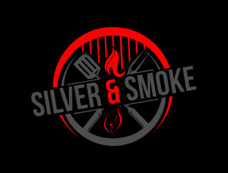 Silver & Smoke logo design by Gwerth