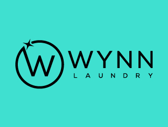 Wynn Laundry logo design by BrainStorming