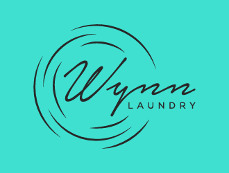 Wynn Laundry logo design by BrainStorming