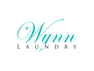 Wynn Laundry logo design by mukleyRx
