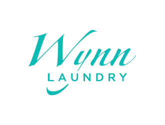 Wynn Laundry logo design by Gwerth