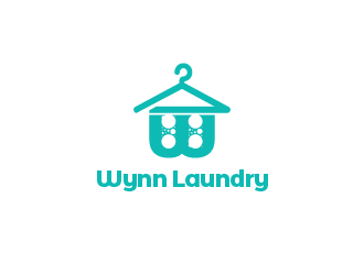 Wynn Laundry logo design by PRN123