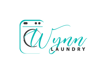 Wynn Laundry logo design by webmall
