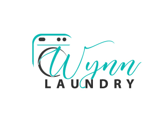 Wynn Laundry logo design by webmall
