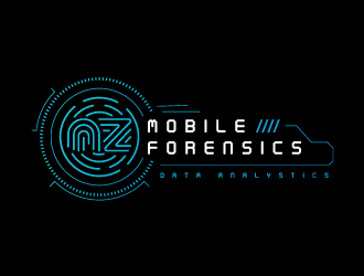NZ Mobile Forensics logo design by dgawand